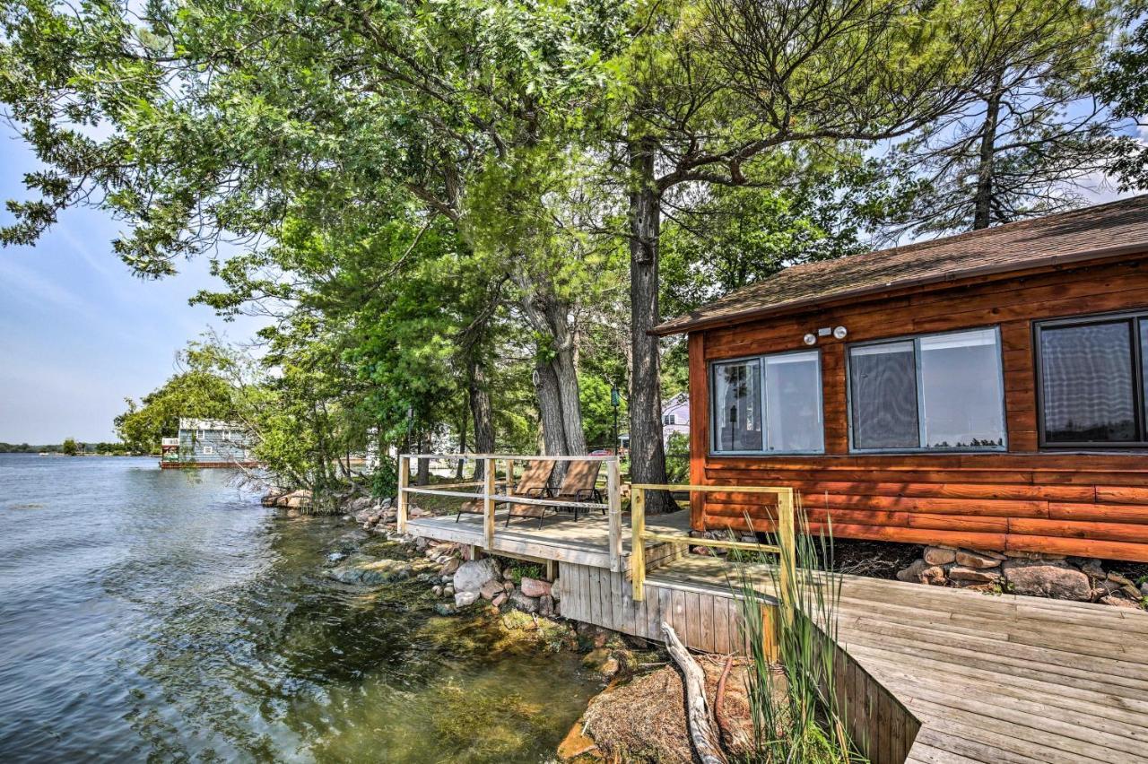 Private Island With Land Access Cabin Hammond Exterior foto