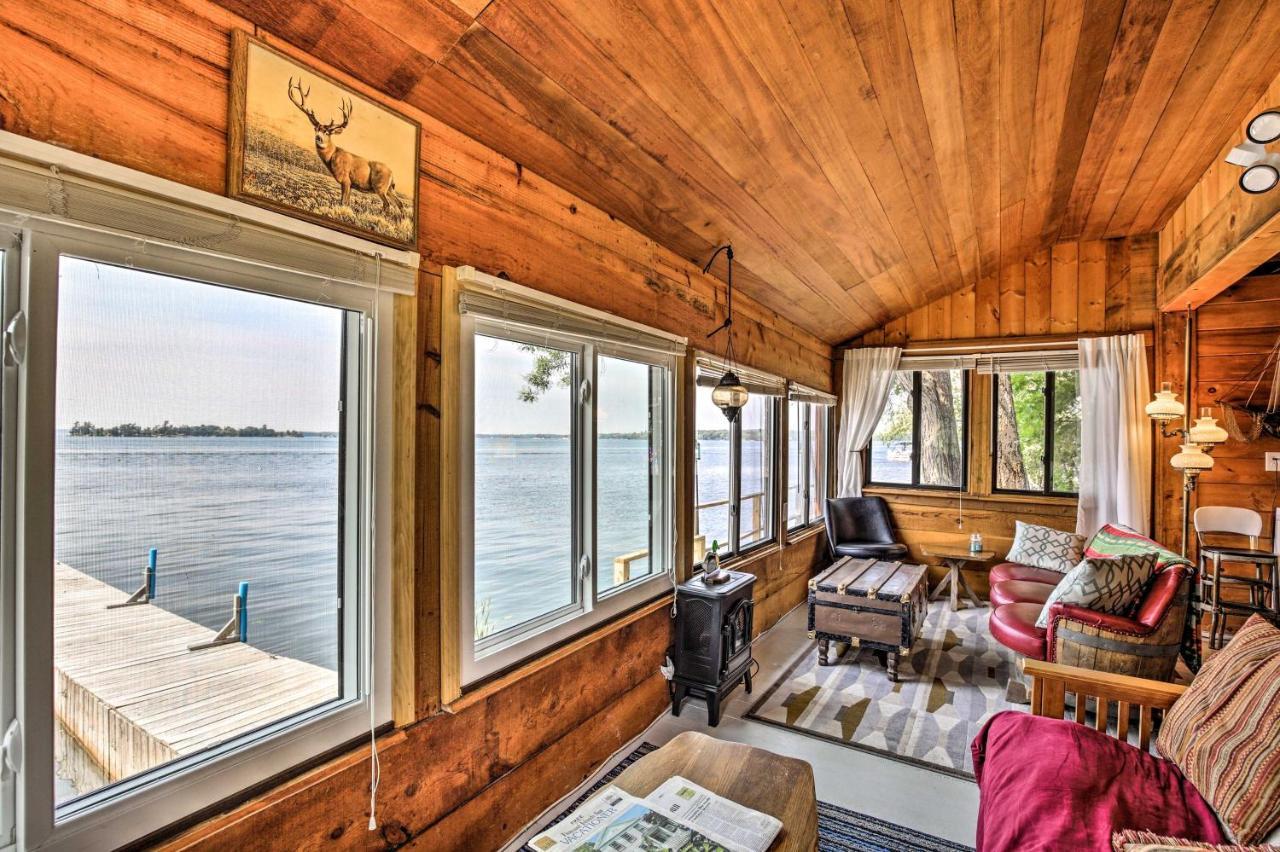 Private Island With Land Access Cabin Hammond Exterior foto