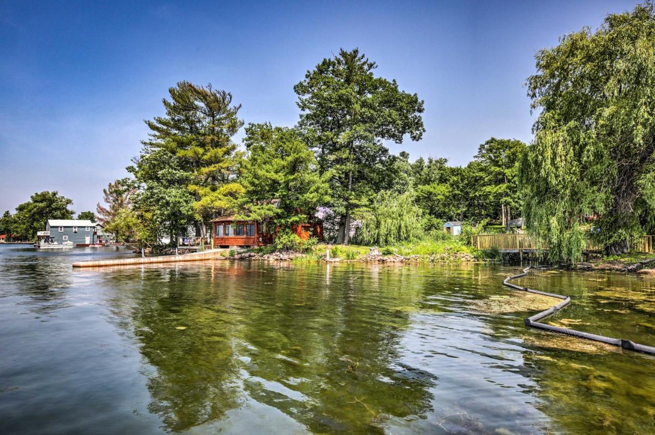Private Island With Land Access Cabin Hammond Exterior foto